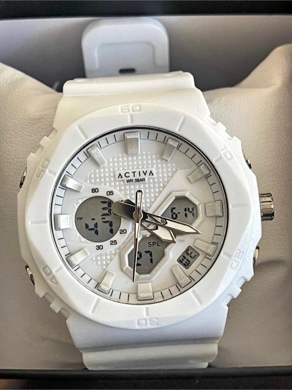 Activa ACW8120-002 White Analog-Digital Watch
